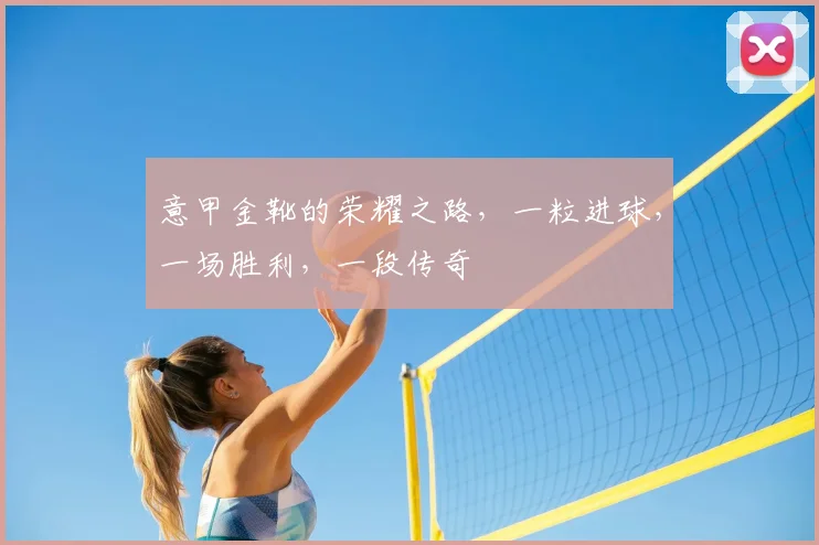 意甲金靴的荣耀之路,一粒进球,一场胜利,一段传奇
